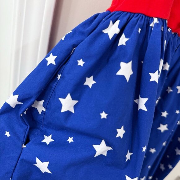 Eleanor Rose 4th of July Girl Dress 7-8 years EUC - Picture 4 of 7